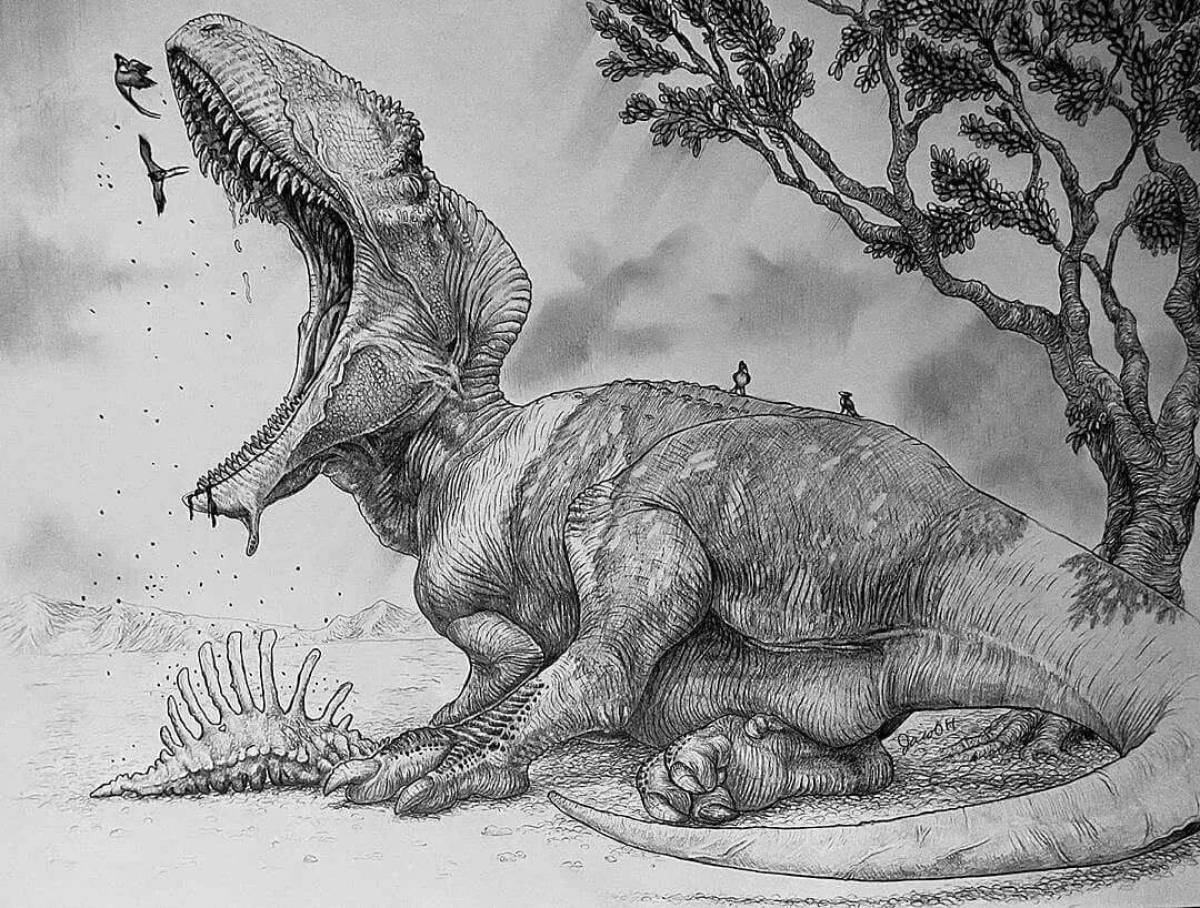 Кархародонтозавр #12