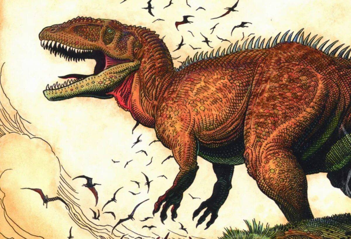 Кархародонтозавр #34