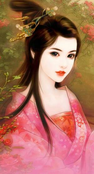 Раскраска китайские девушки #9 #340631