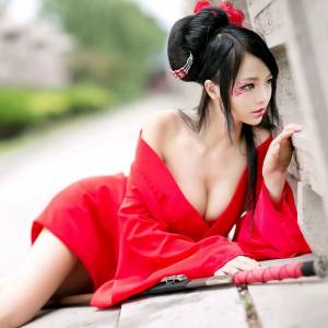 Раскраска китайские девушки #11 #340633