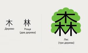 Раскраска китайские иероглифы #5 #340666