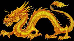 Раскраска китайский дракон для детей #13 #340707