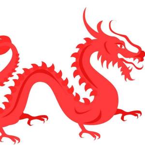 Раскраска китайский дракон для детей #15 #340709