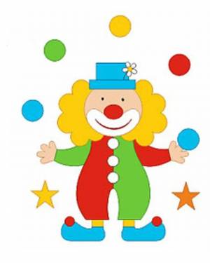 Раскраска клоун для детей 6 7 лет #18 #341704