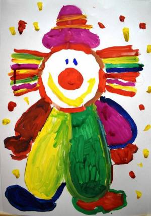 Раскраска клоун для детей 6 7 лет #29 #341715