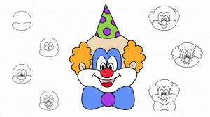 Раскраска клоун для детей 6 7 лет #30 #341716