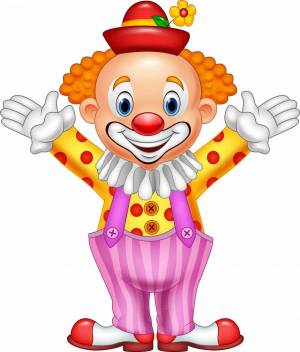 Раскраска клоун для детей 6 7 лет #32 #341718