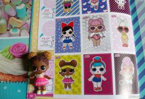 Раскраска книжка куклы лол #35 #342430