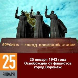 Раскраска ко дню освобождения воронежа #5 #342707