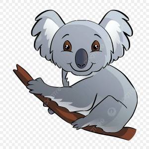 Раскраска коала для детей #7 #342776