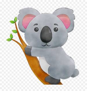 Раскраска коала для детей #15 #342784