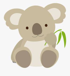 Раскраска коала для детей #21 #342790