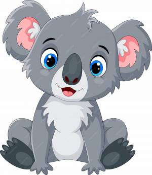 Раскраска коала для детей #29 #342798