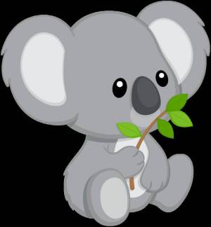 Раскраска коала для детей #34 #342803