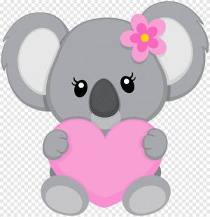 Раскраска коала для детей #37 #342806