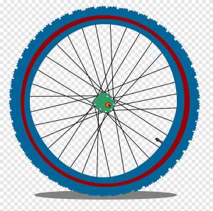 Раскраска колесо для детей #36 #343539