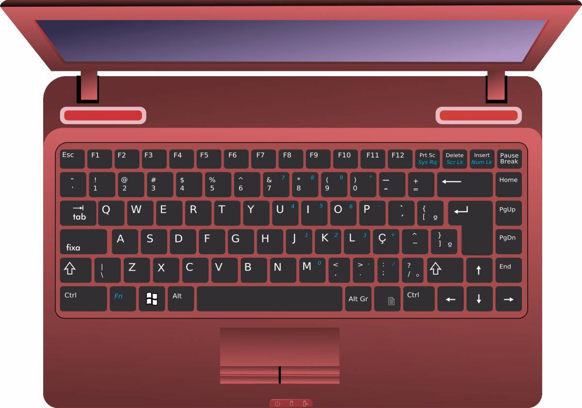 Клавиатура ноутбука #23