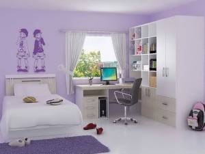 Раскраска комната для девочки #2 #344947