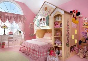 Раскраска комната для девочки #10 #344955