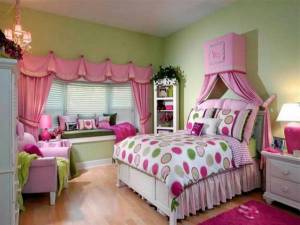 Раскраска комната для девочки #13 #344958