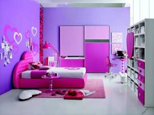 Раскраска комната для девочки #15 #344960