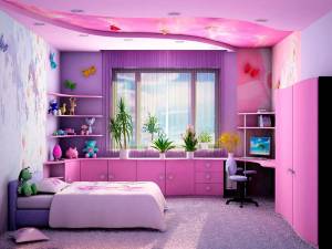 Раскраска комната для девочки #35 #344980