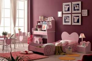 Раскраска комната для девочки #36 #344981