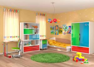 Раскраска комната для детей #2 #344986