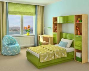 Раскраска комната для детей #9 #344993