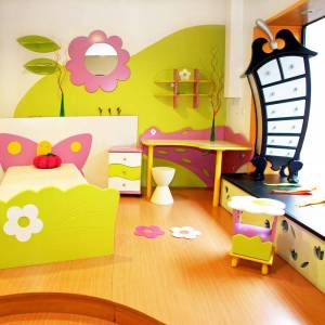 Раскраска комната для детей #27 #345011