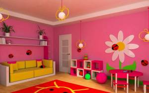Раскраска комната для детей #38 #345022