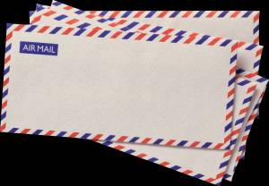 Раскраска конверт для письма #20 #345351