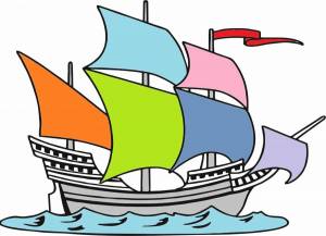 Раскраска кораблик для детей 5 6 лет #11 #346430