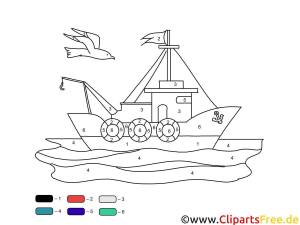 Раскраска кораблик для детей 5 6 лет #27 #346446