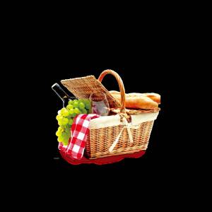 Раскраска корзина для пикника с едой #36 #347024