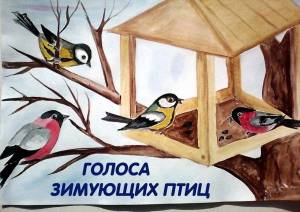 Раскраска кормушка для птиц для детей 4 5 лет #14 #347485