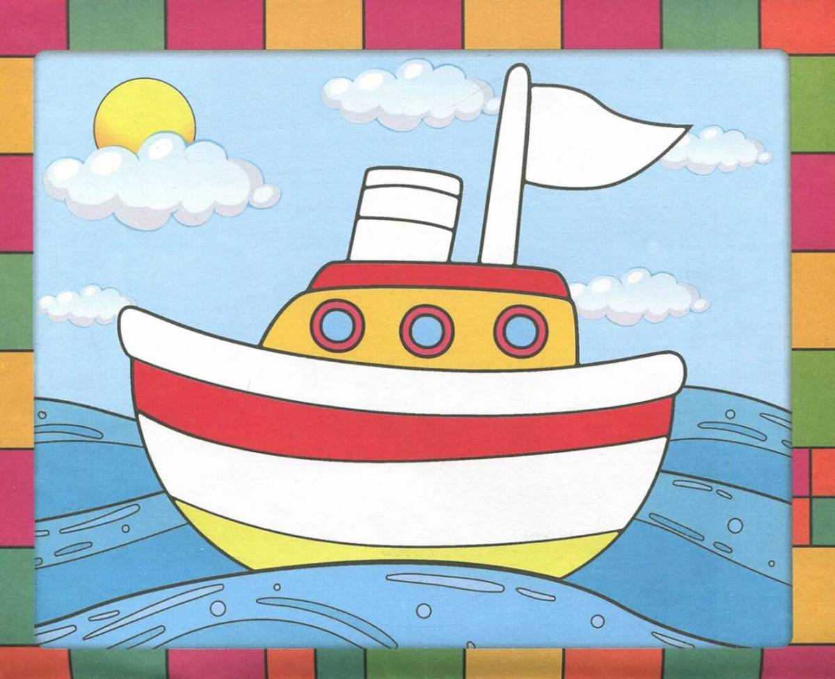Кораблик для детей 3 4 лет #25