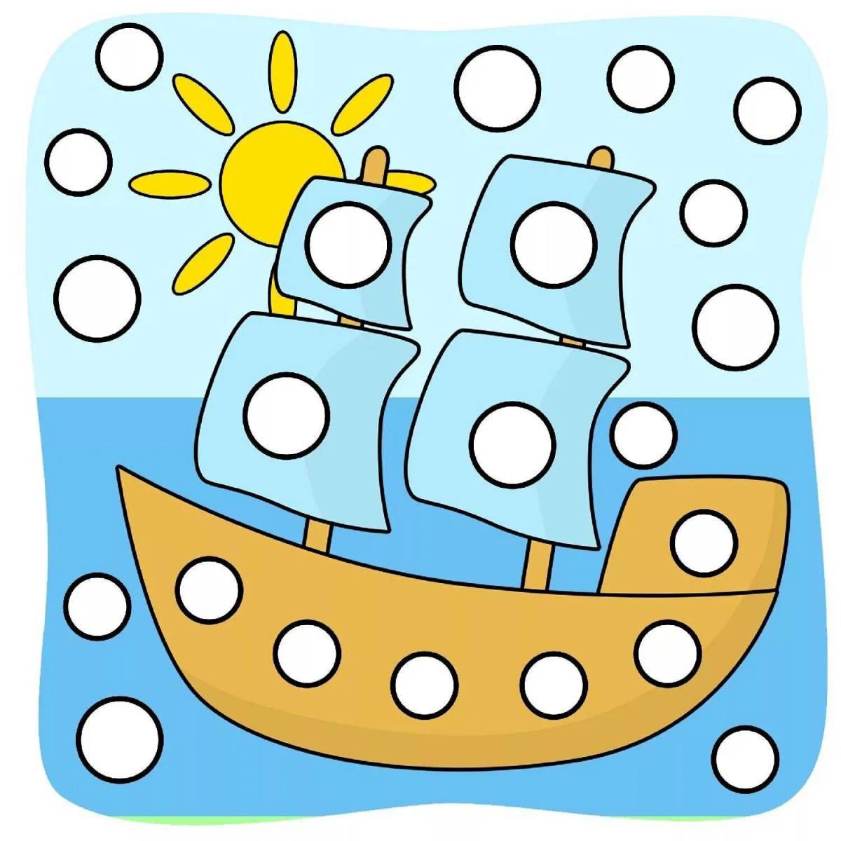 Кораблик для детей 3 4 лет #36