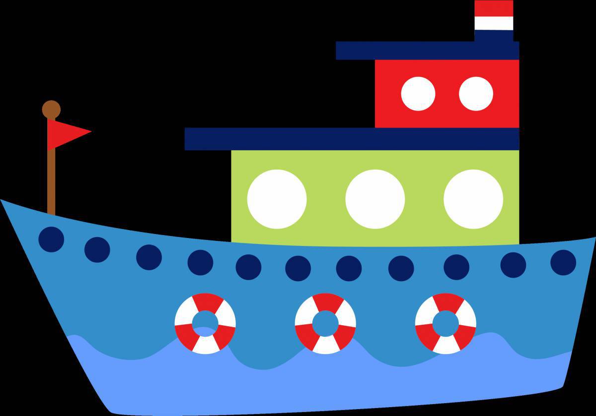 Кораблик для детей 4 5 лет #5