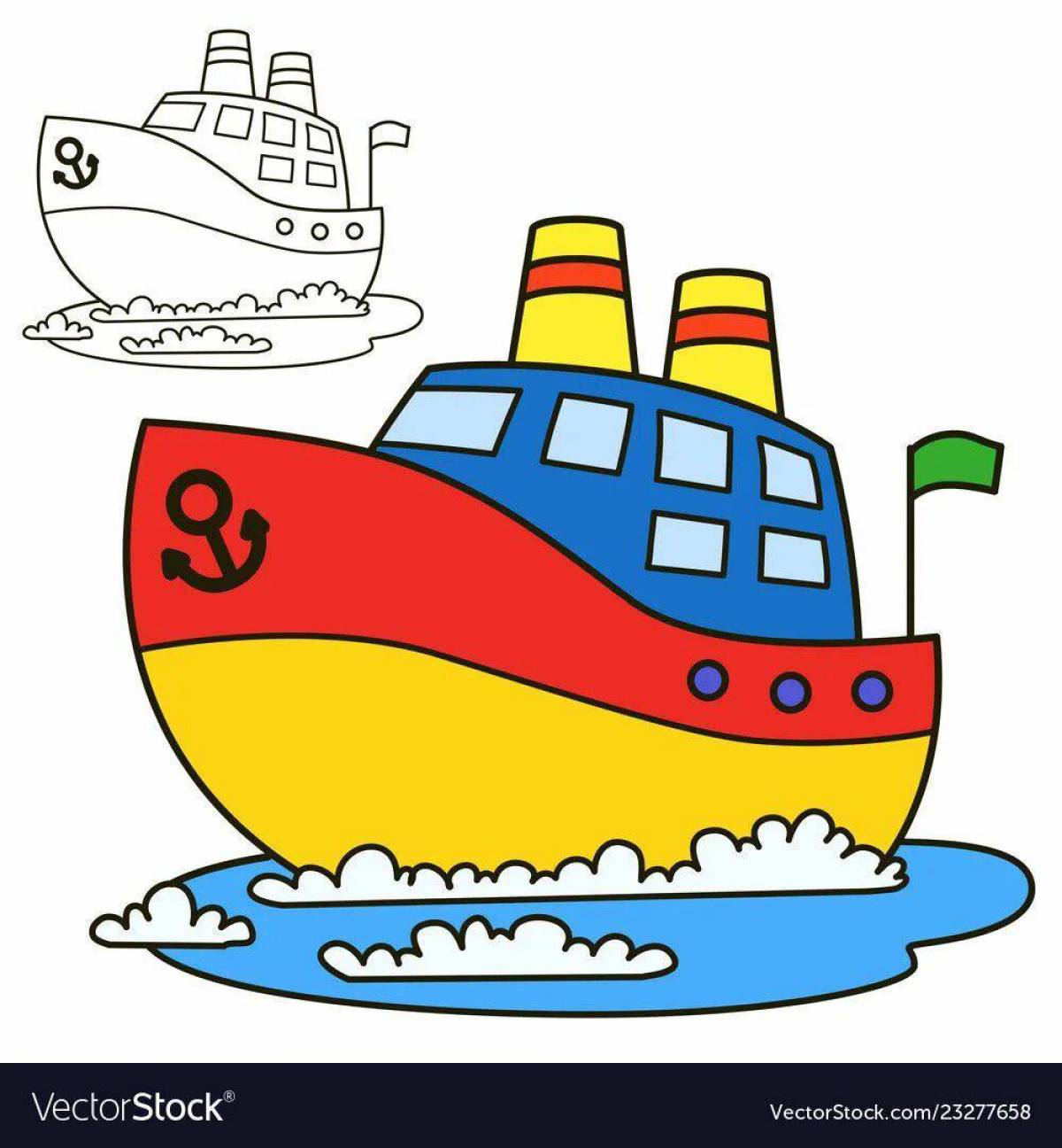 Кораблик для детей 6 7 лет #25