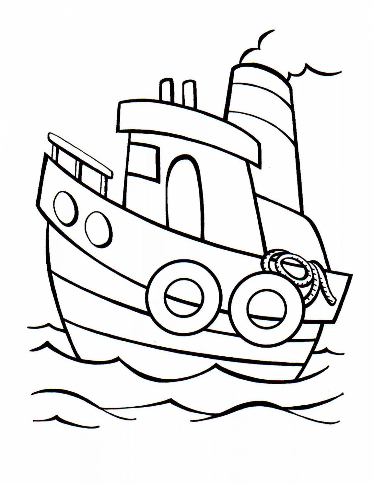 Кораблик для детей 6 7 лет #27
