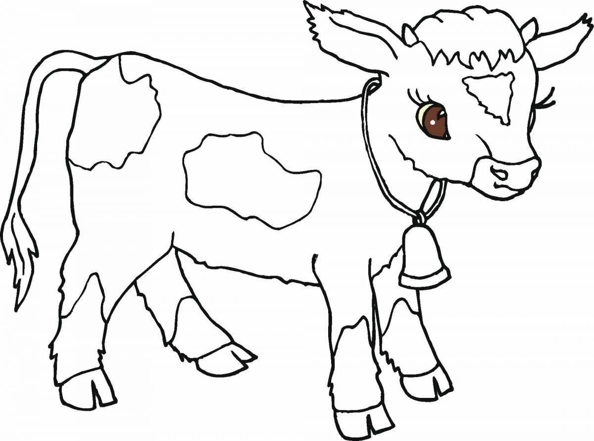 Корова для детей 5 6 лет #31