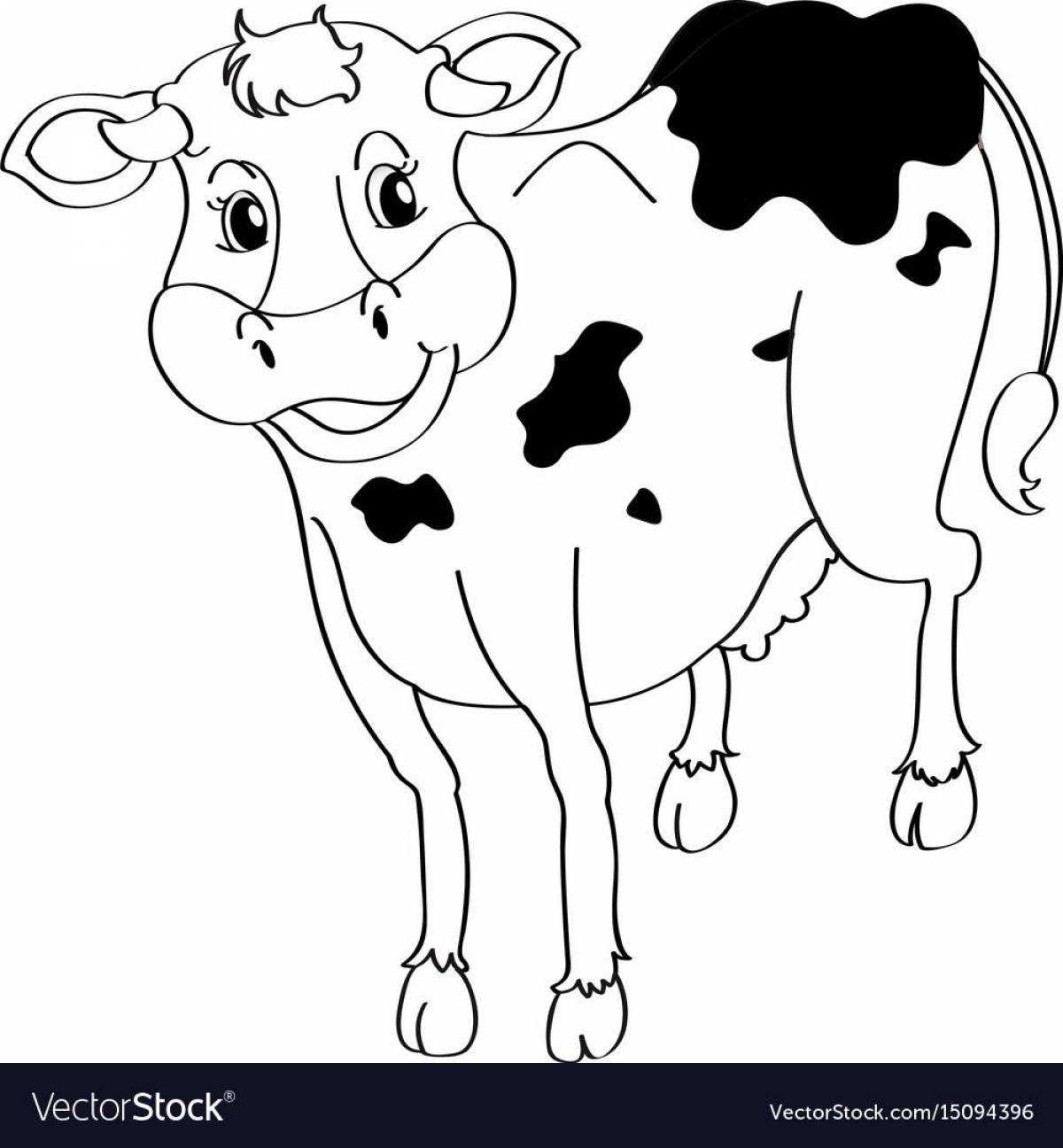 Корова для детей 5 6 лет #34