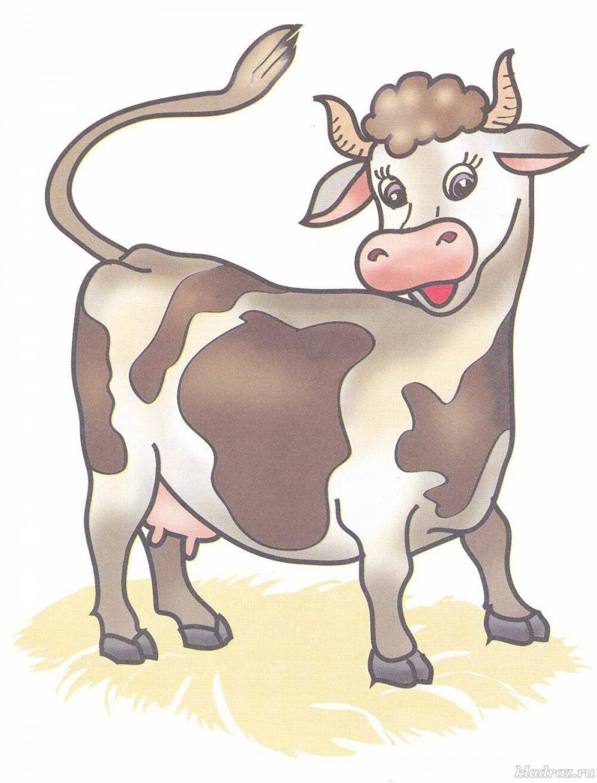 Коровы для детей 3 лет. Корова картинка для детей. Изображение коровы для детей. Картина корова для детей. Животные для детей корова.