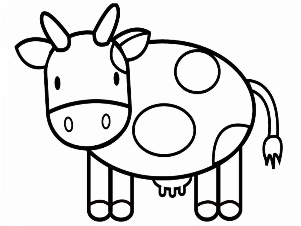 Корова для малышей 2 3 лет #13