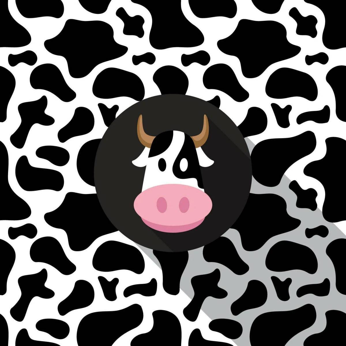 Коровий принт #19