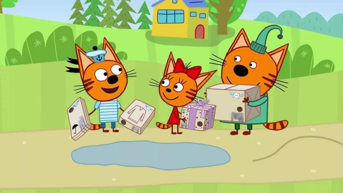 Котэ тв 1. Три кота мультфильм. Три кота мультсериал 3 сезон. Мультик 3 кота мультик 3 кота. Три кота мультфильм Коржик.