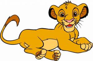 Раскраска король лев для детей #1 #348296