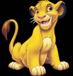 Раскраска король лев для детей #3 #348298