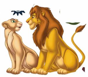Раскраска король лев для детей #8 #348303